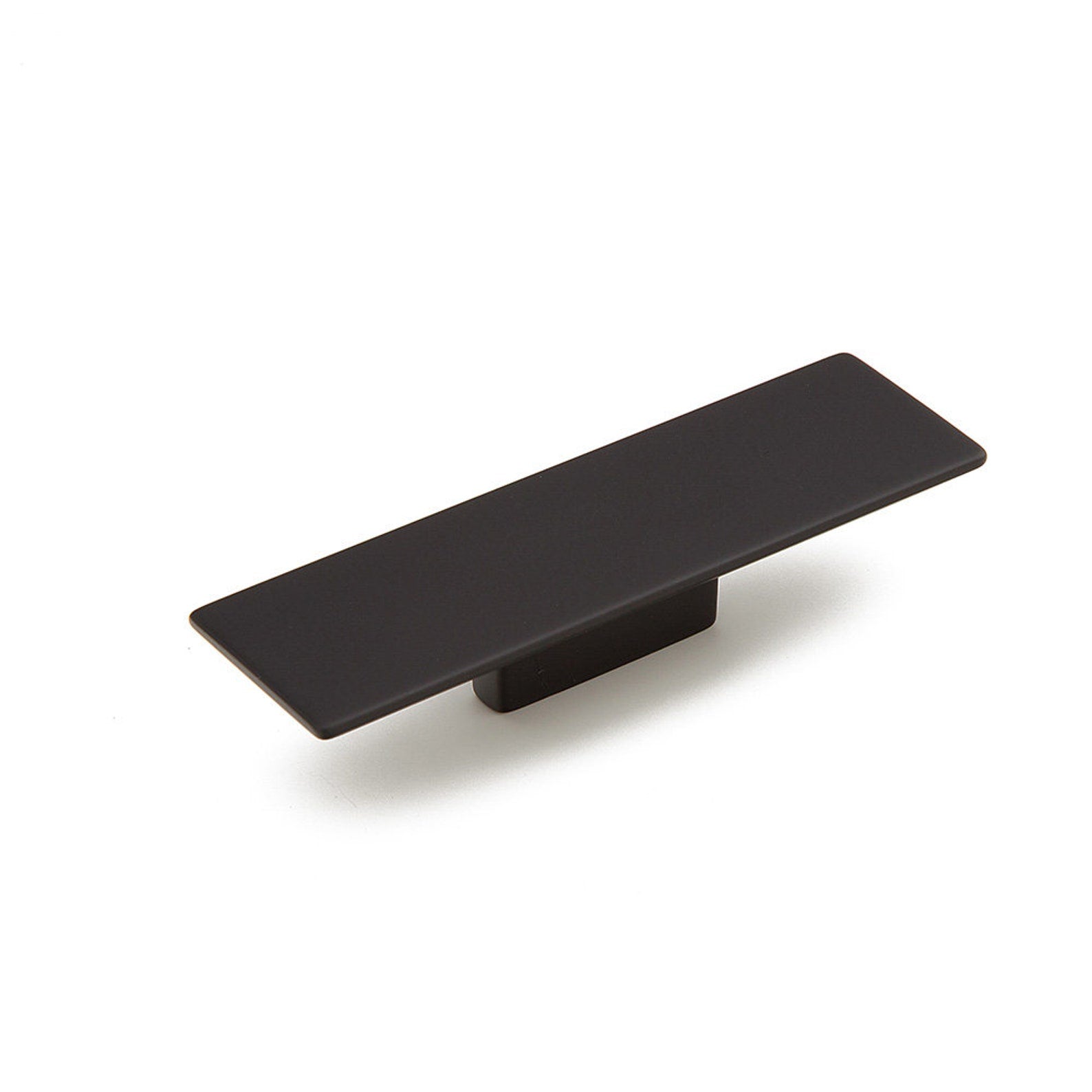 Matte Black Armand Square Drawer Pulls and Cabinet Knobs - Modern Kitchen & Bathroom Hardware for Cabinets, Dressers, and Furniture (Set of 10)