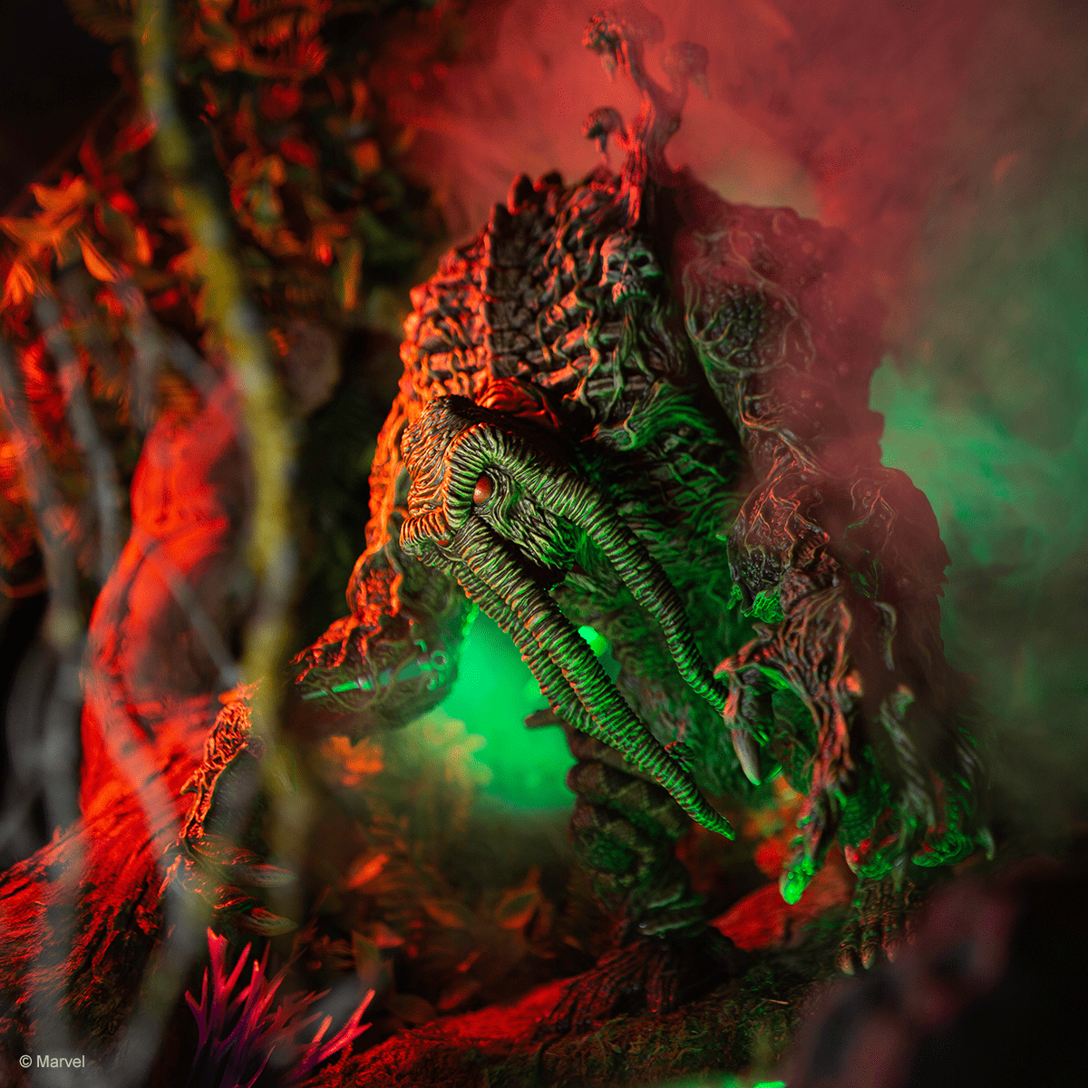 Man Thing Designer Vinyl Figure - Marvel Comics Collectible Statue for Home Decor & Superhero Fans | Perfect for Display Shelves, Office Desks & Comic Book Collections