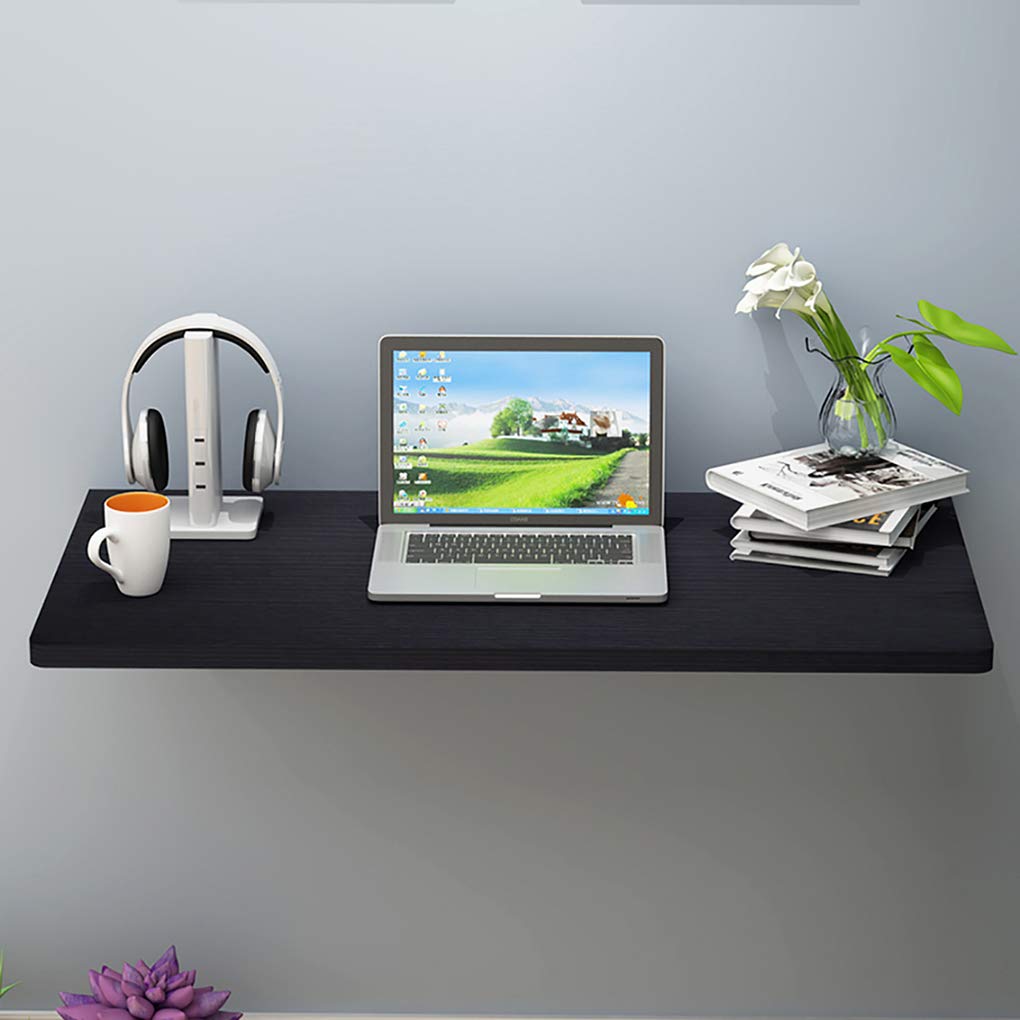 Foldable Wall Mounted Drop Leaf Table - Space Saving Kitchen Dining Table, Home Office Computer Desk & Study Desk - 13 Size Options - Perfect for Small Apartments, Tiny Homes & Compact Spaces