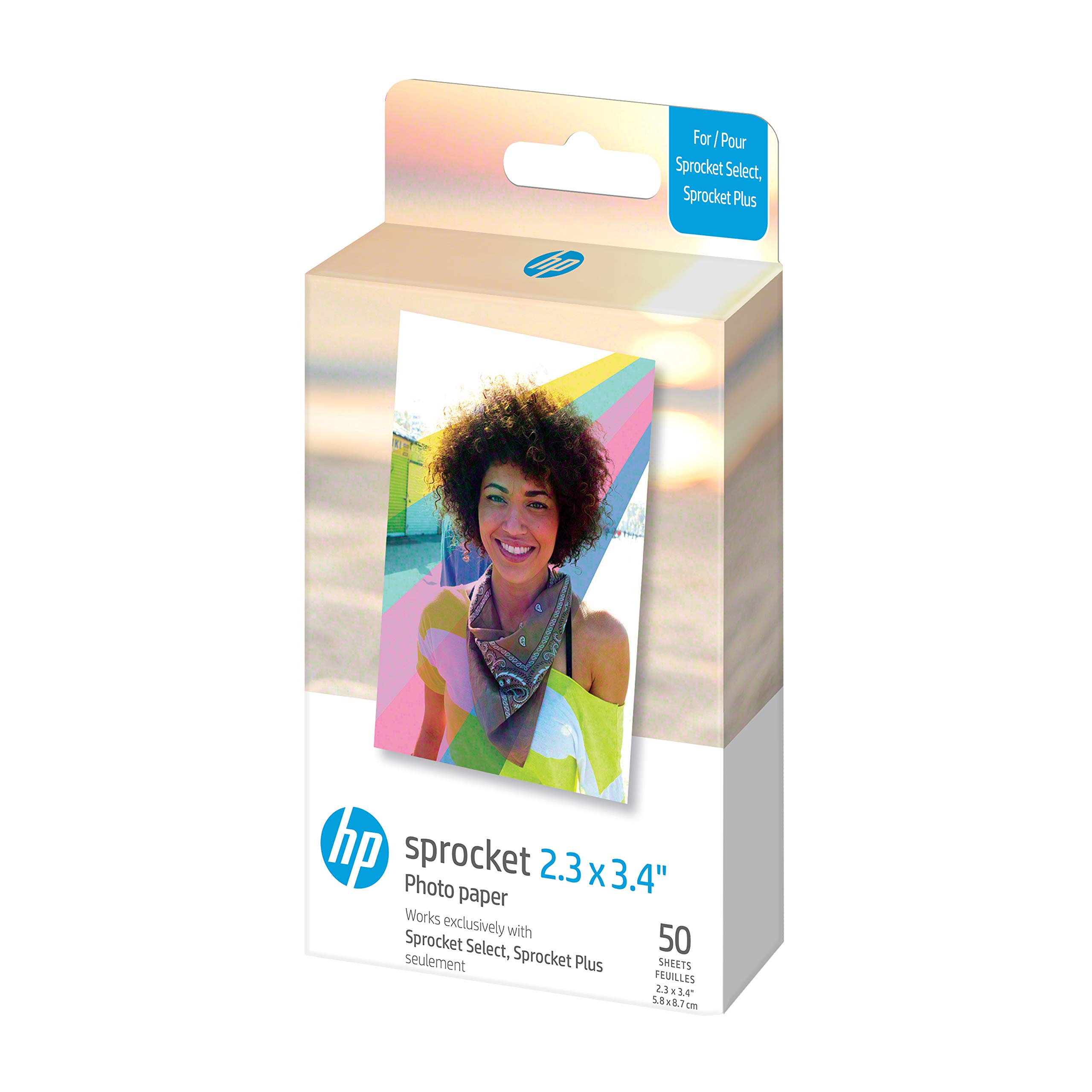 HP Premium Photo Paper 50 Sheets 5.8 x 8.6 cm with Photo Album, Storage Case, Stickers & Markers - Perfect for Scrapbooking, DIY Projects & Photo Gifts