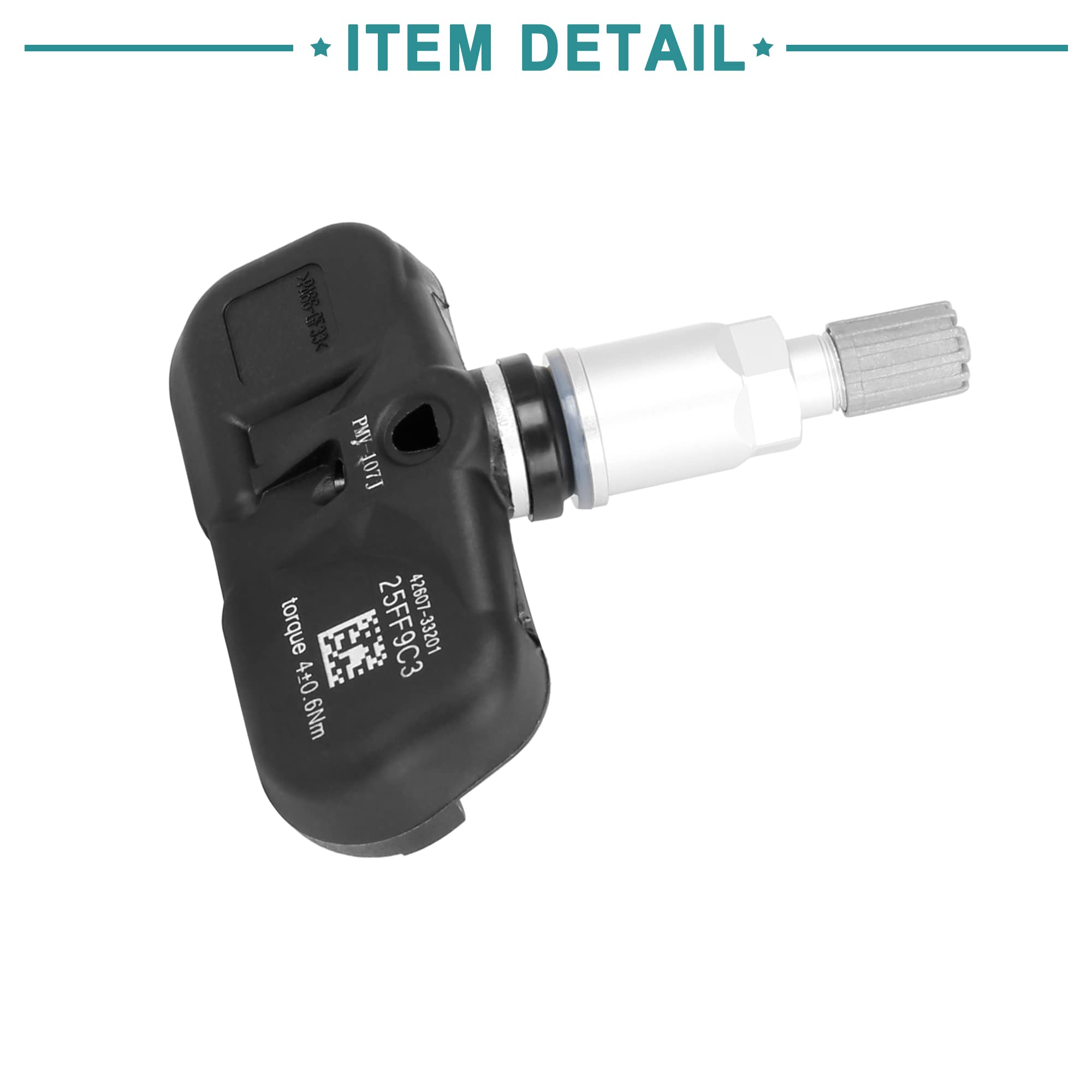 ACROPIX 315MHz TPMS Sensor - Compatible with Toyota RAV4 | Car Tire Pressure Monitoring System | For Improved Safety & Fuel Efficiency