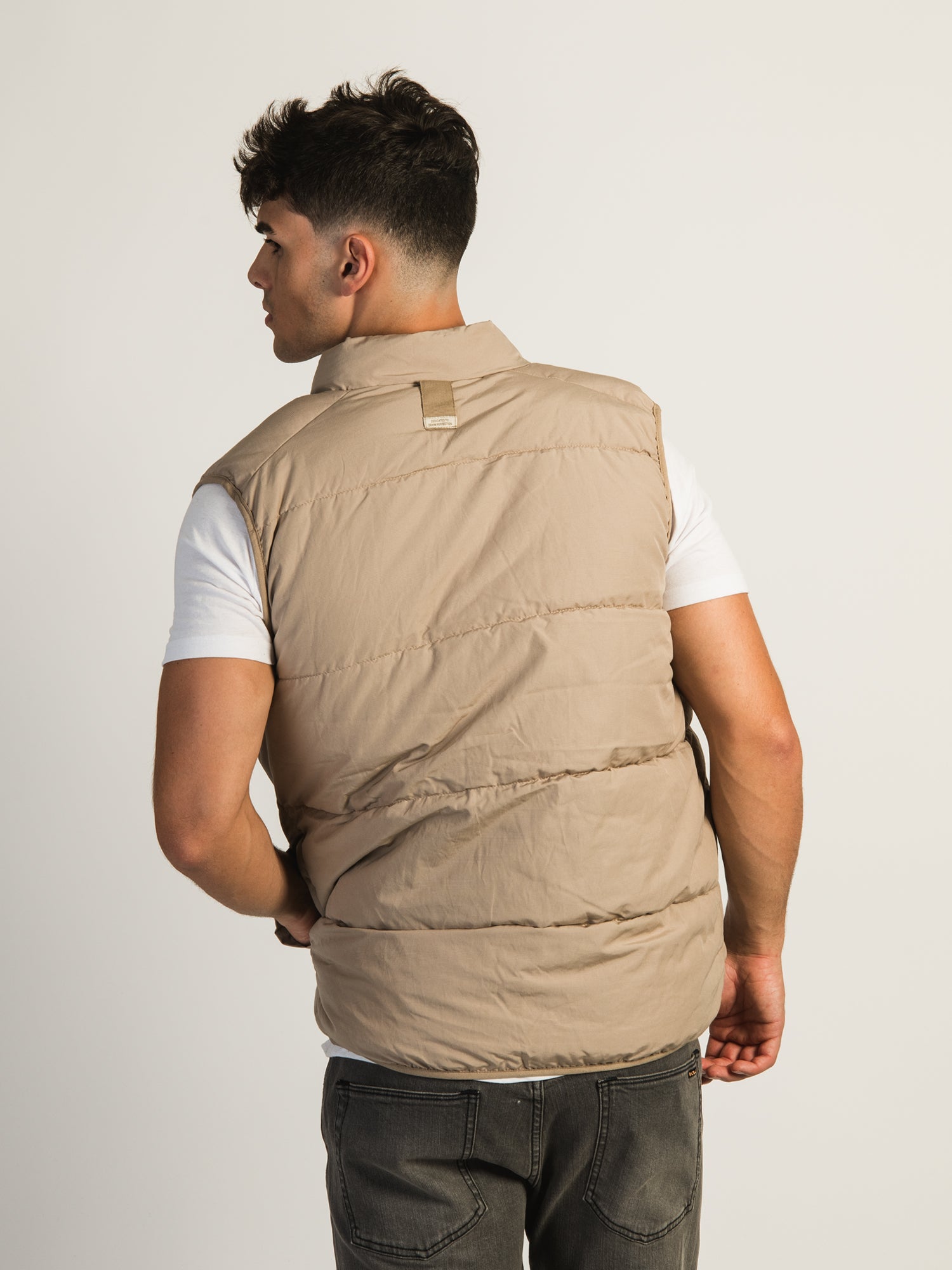 BLEND PUFFER VEST for Women - Lightweight Quilted Down Alternative Jacket for Outdoor Hiking, Travel & Winter Fashion