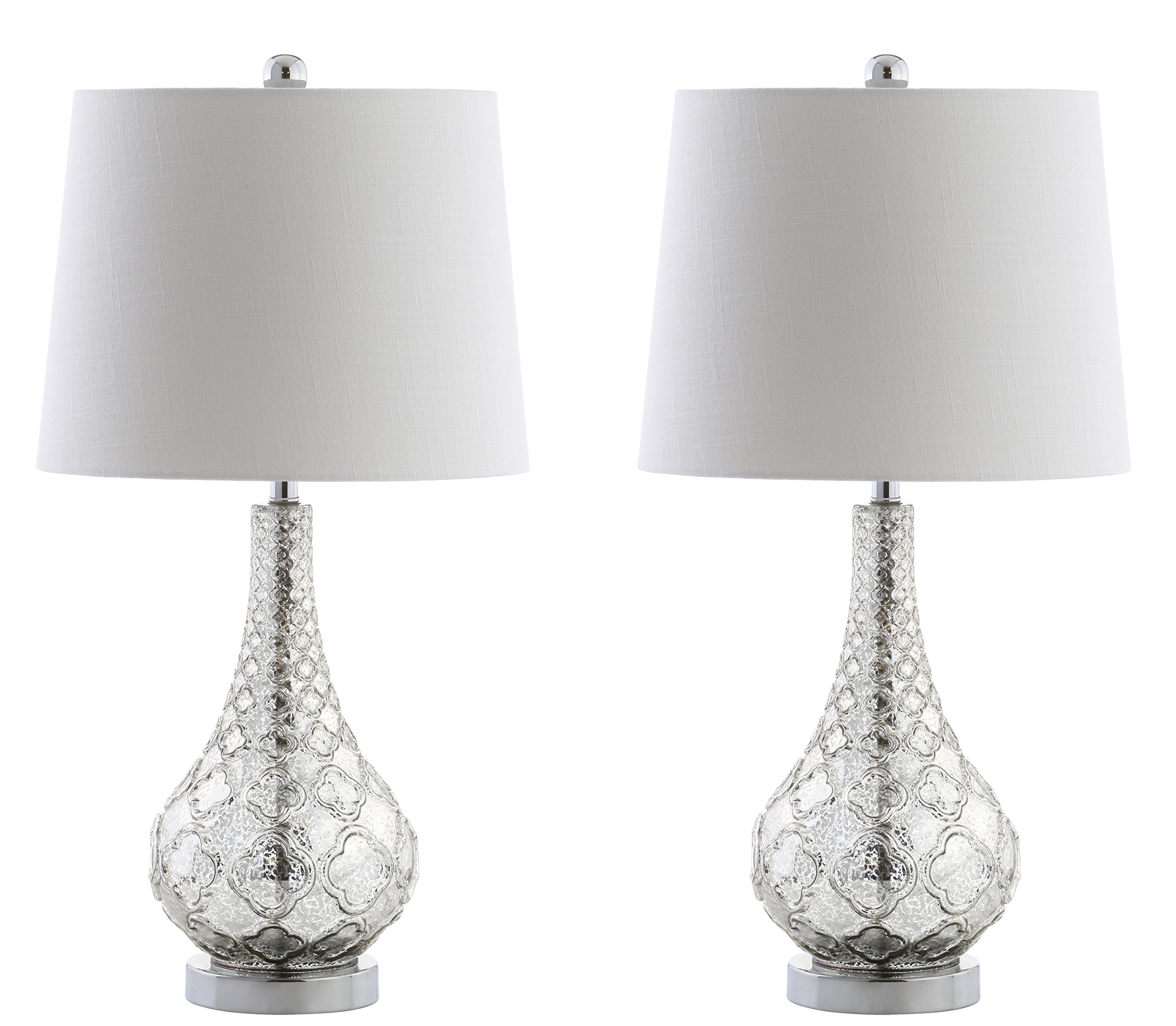 Jonathan Y JYL1077A-SET2 Set of 2 Modern LED Table Lamps - 25.5