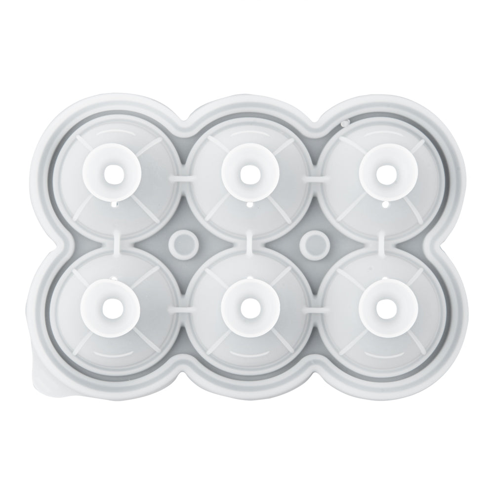 Premium Black Silicone Ice Cube Tray - 1.75
