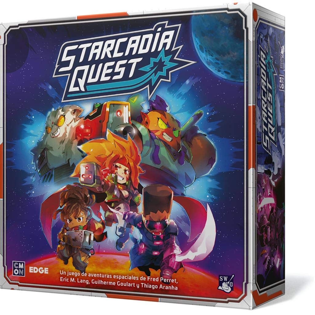 Starcadia Quest - 太空冒险桌游 | 适合家庭聚会、朋友派对和策略游戏爱好者的沉浸式体验
