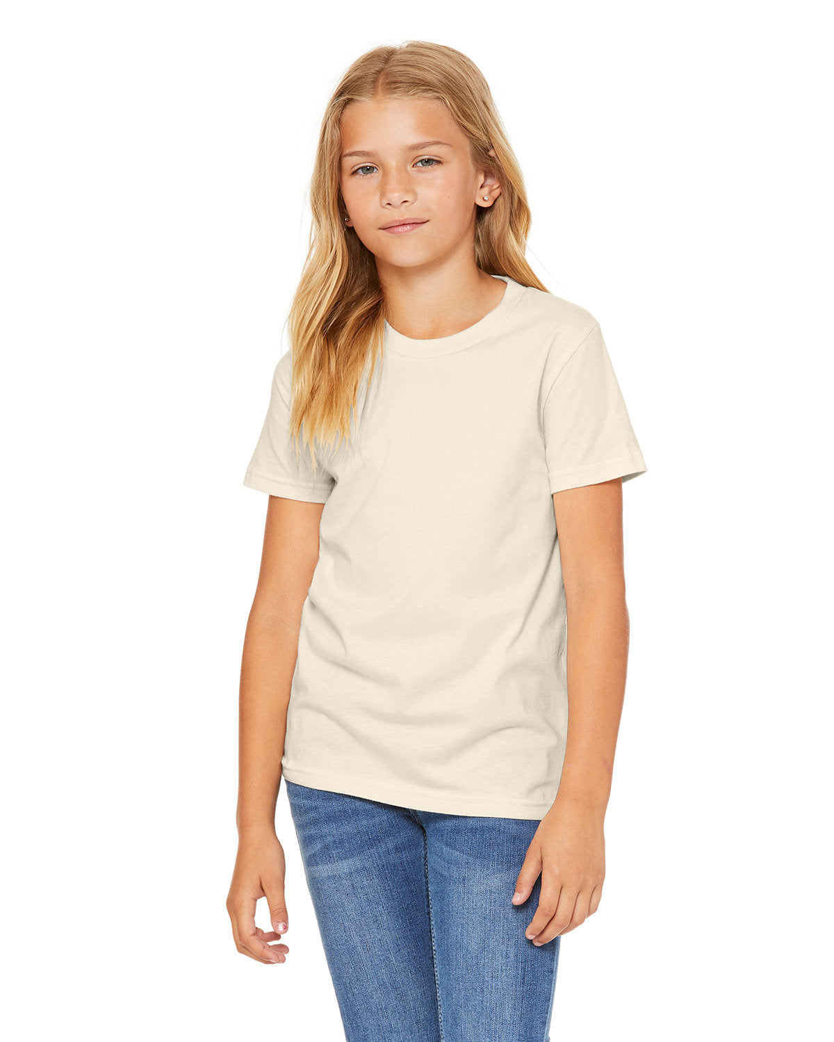 Bella + Canvas 3001Y Youth Jersey T-Shirt - Soft Cotton Short Sleeve Tee for Kids | Perfect for School, Sports & Everyday Wear