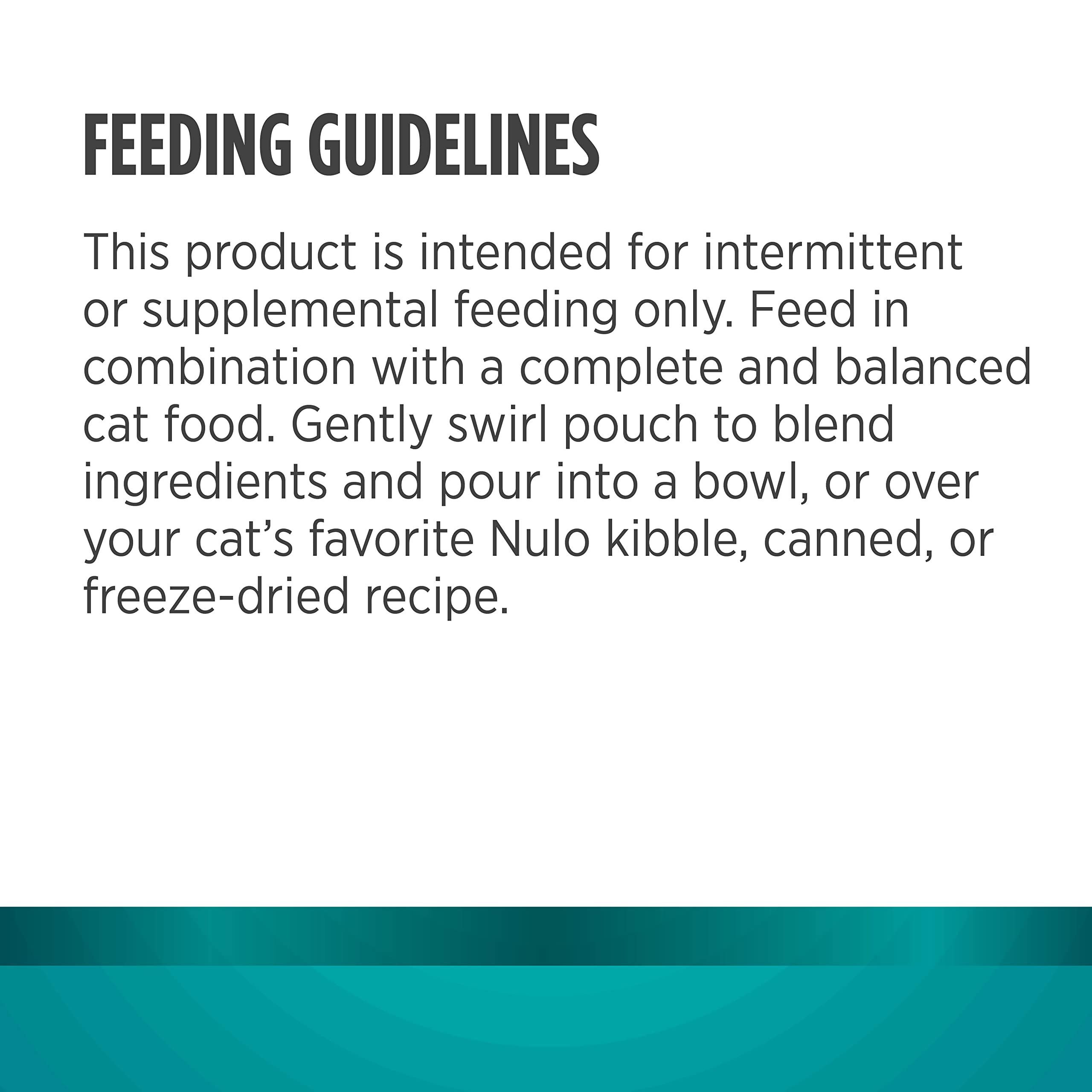 Nulo FreeStyle Chunky Tuna Cat Food Topper Pouch - 2.8oz Wet Cat Food Supplement for Picky Eaters | Perfect for Mixing with Dry Food or as a Tasty Treat