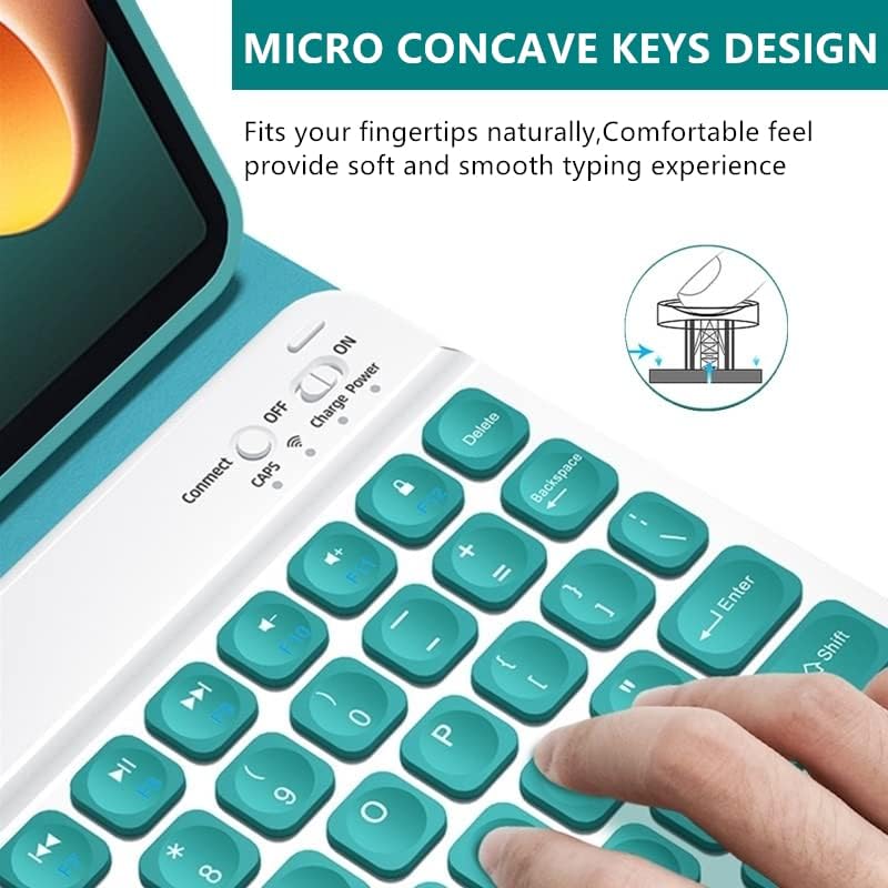 Bluetooth Keyboard Case for iPad 10.2