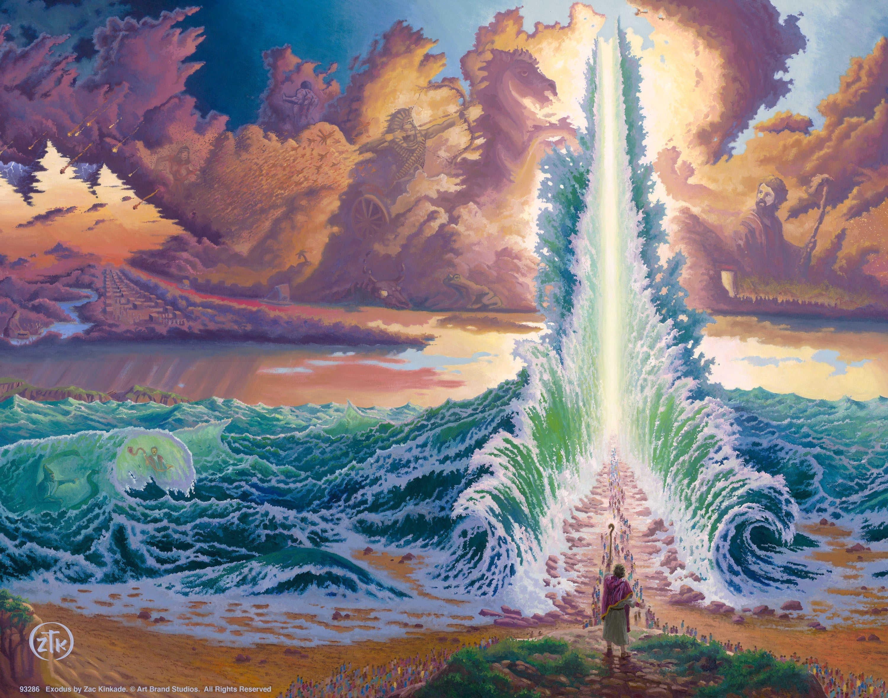 Exodus Art Prints - High Quality Wall Decor for Home & Office | Biblical & Inspirational Artwork