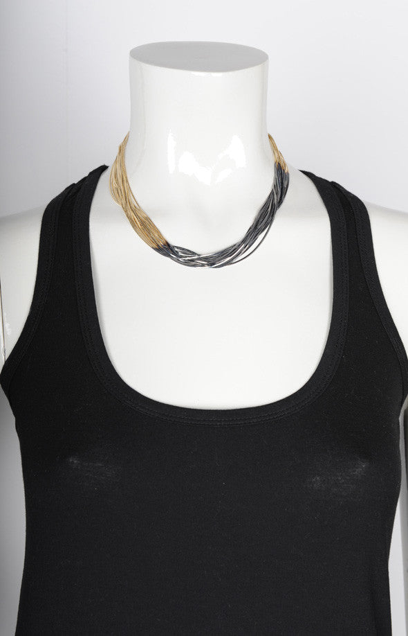 Elegant Short Multi-Chain Necklace for Women - Layered Dainty Gold & Silver Necklaces - Perfect for Everyday Wear, Date Nights & Gifting