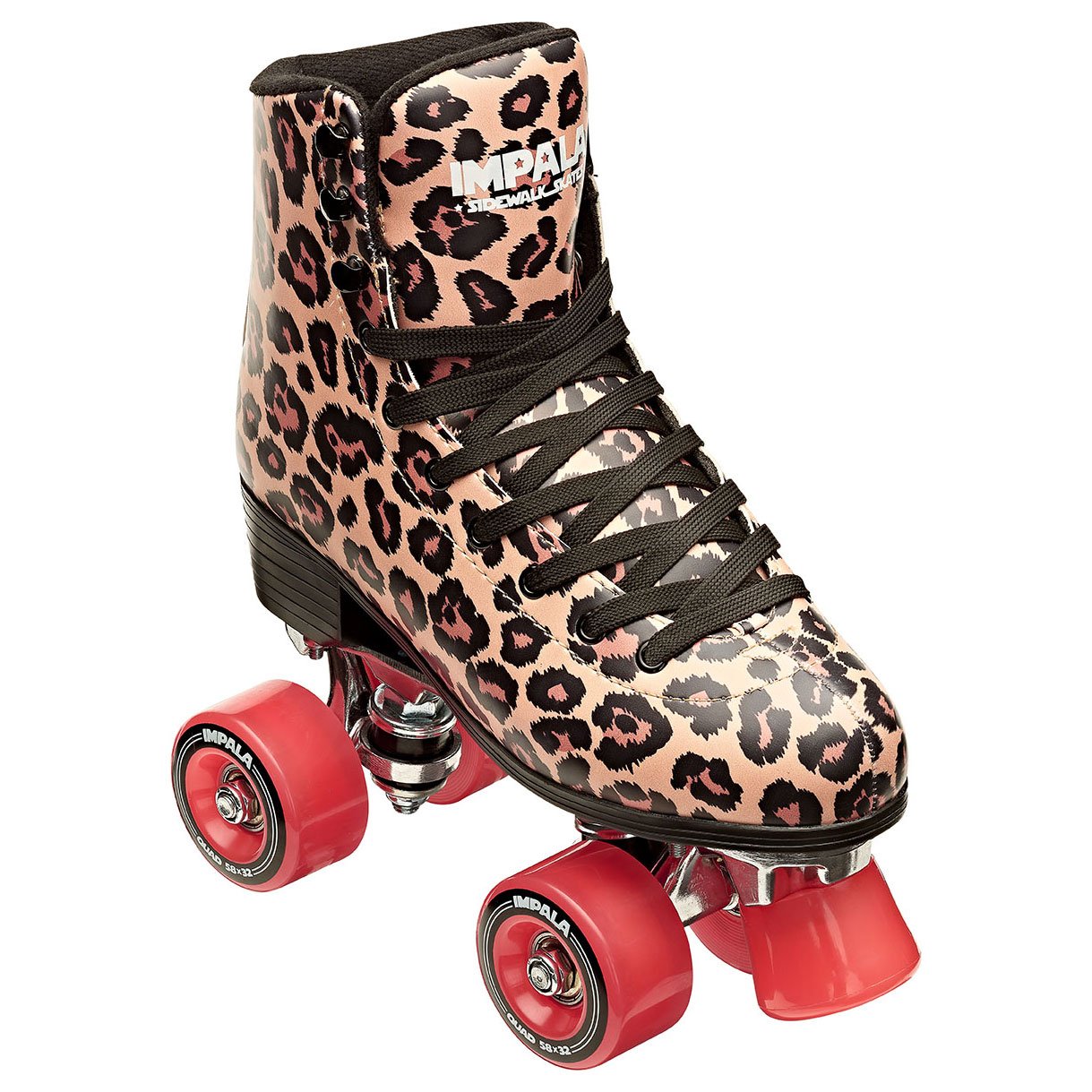 Impala Quad Roller Skates for Women - Marawa Rose Gold Outdoor & Indoor Skates for Rink, Park, and Street Skating