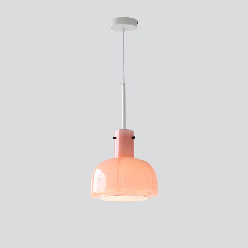 Lumina Petal Glass Pendant Light - Modern Hanging Chandelier for Kitchen Island, Dining Room & Bedroom Lighting - Elegant Home Decor Ceiling Fixture