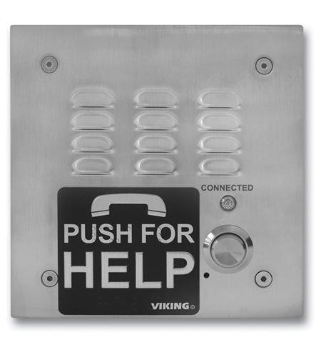 5X5 Stainless Steel Emergency Phone - Weatherproof, Durable for Outdoor Use - Perfect for Parking Lots, Schools, and Public Safety Areas