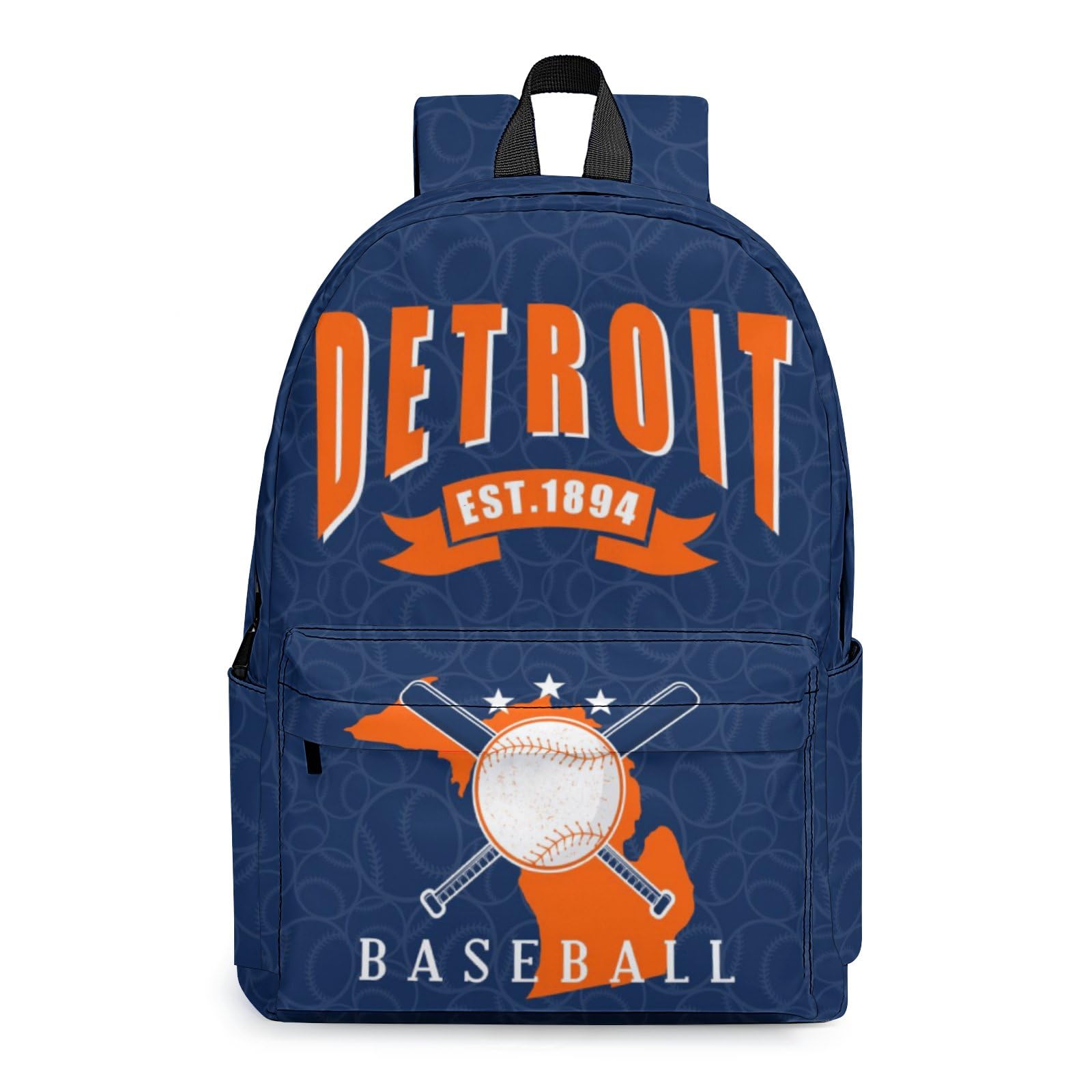 Large Capacity Backpack for School, Travel & Sports - Perfect for Students & Baseball Fans