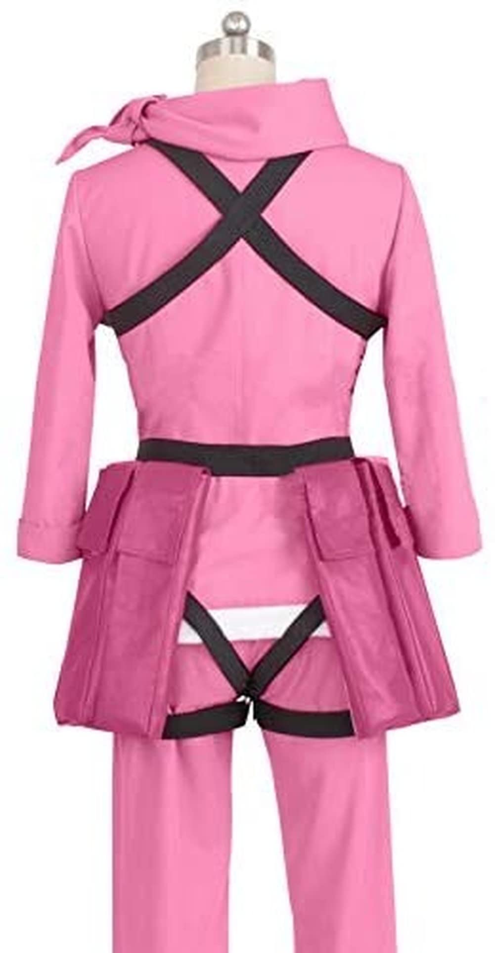 Gun Gale Online Llenn Cosplay Costume Full Set - Pink P90 Outfit for Kohiruimaki Karen | Anime Conventions & Halloween Cosplay