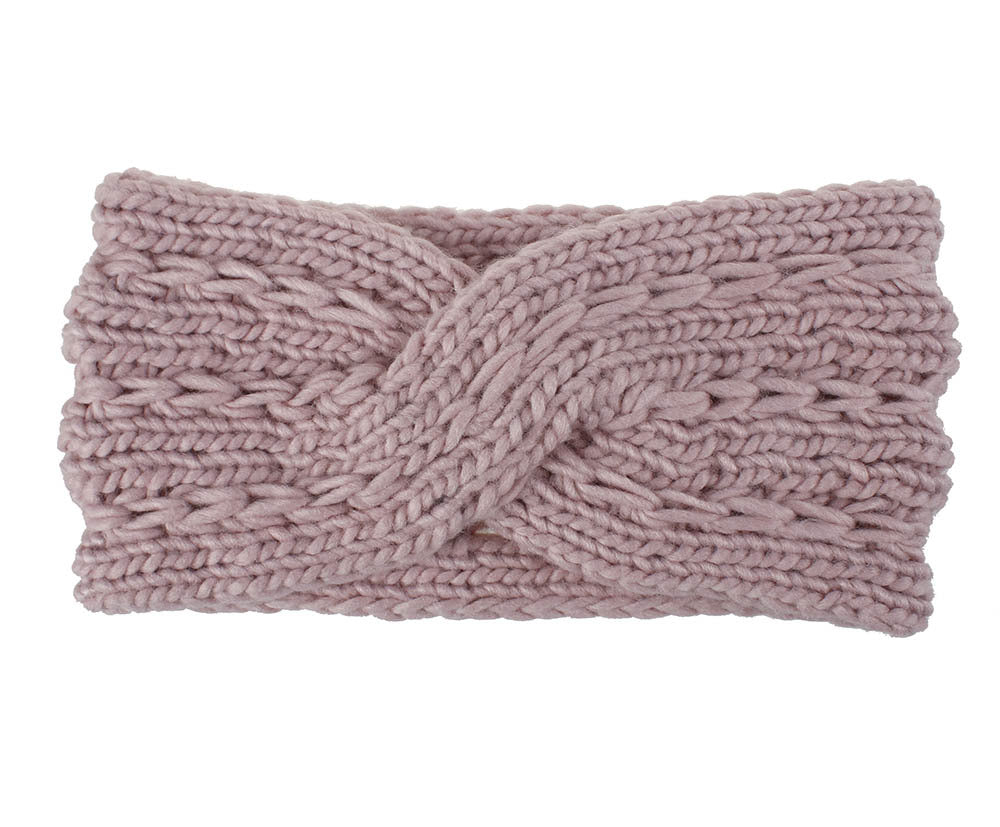 Warm Acrylic Thick Wool Knitted Headband for Women - Winter Fashion Hair Accessories - Perfect for Outdoor Activities & Cold Weather