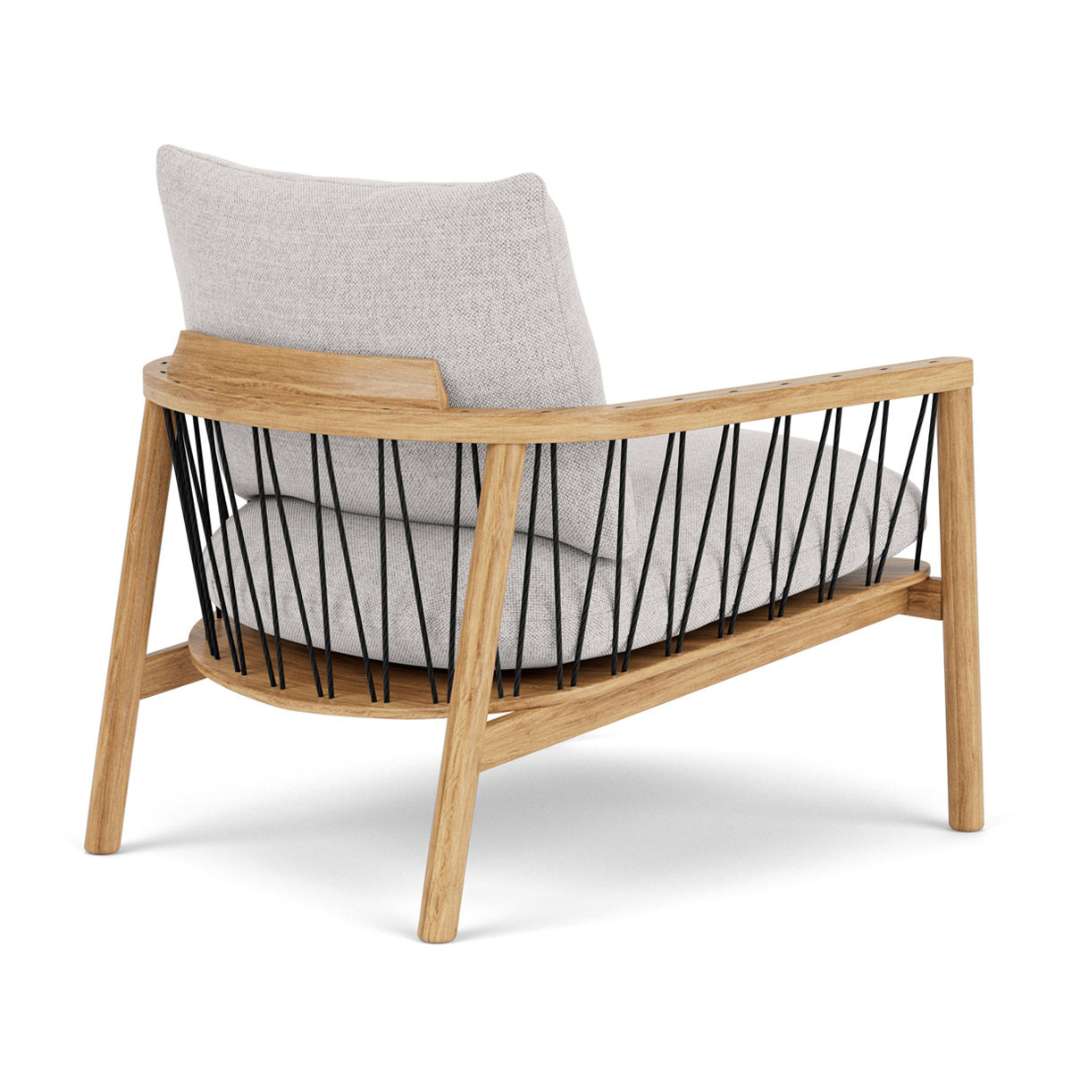Enzo Fabric Armchair - Modern Upholstered Accent Chair for Living Room, Bedroom & Office - Comfortable Lounge Chair with Sturdy Wooden Legs - Perfect for Relaxing, Reading & Decorating