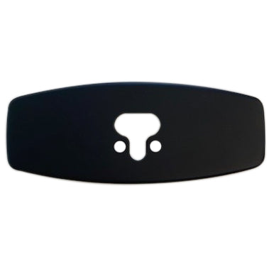 Black Matte Deck Plate - Durable & Weatherproof for Outdoor Decks, Patios & Marine Use