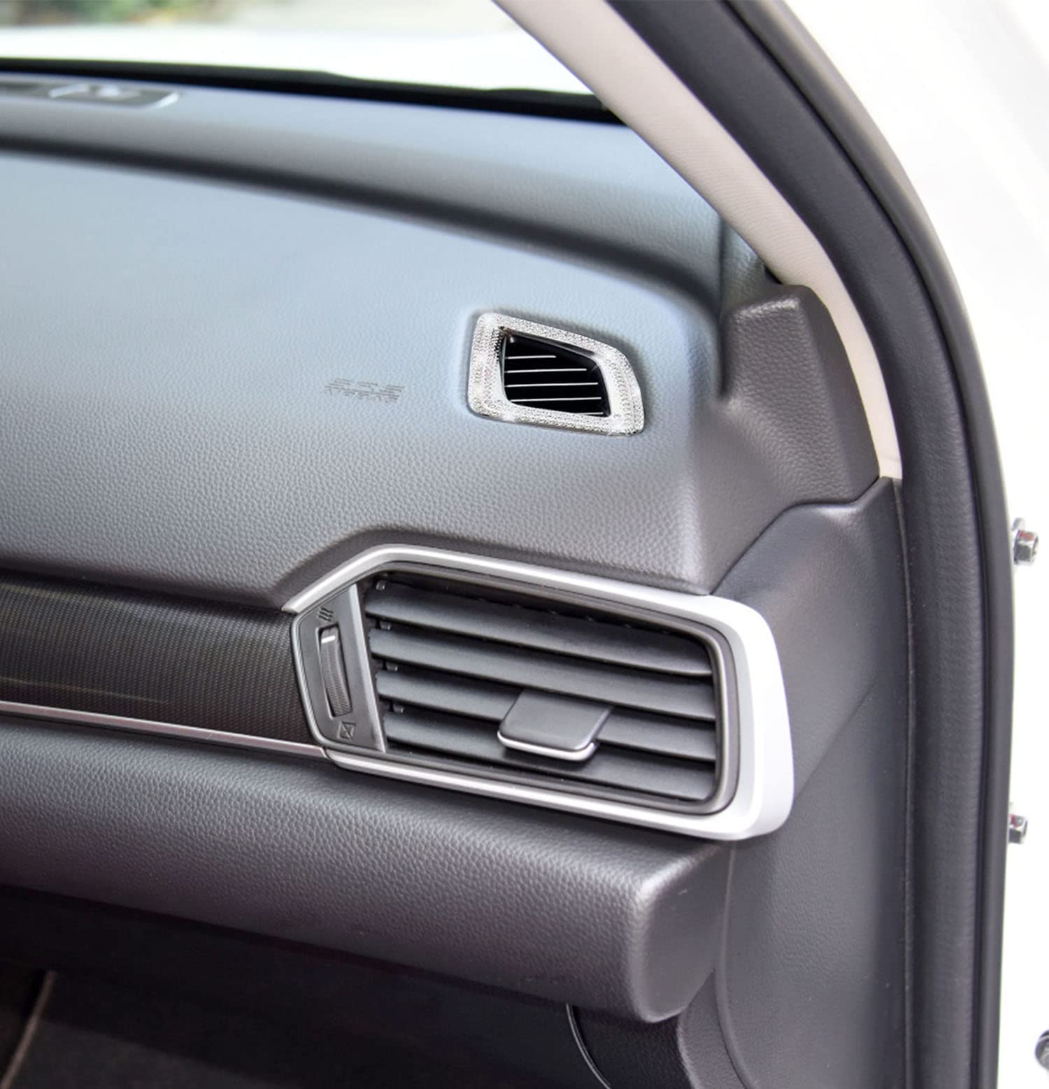 Crystal Rhinestone Car Air Vent Trim Cover - Compatible with Honda Accord 2018-2021 - Stylish Dashboard Decoration for Interior Upgrade (Perfect for Car Shows, Gifts & Personalization)