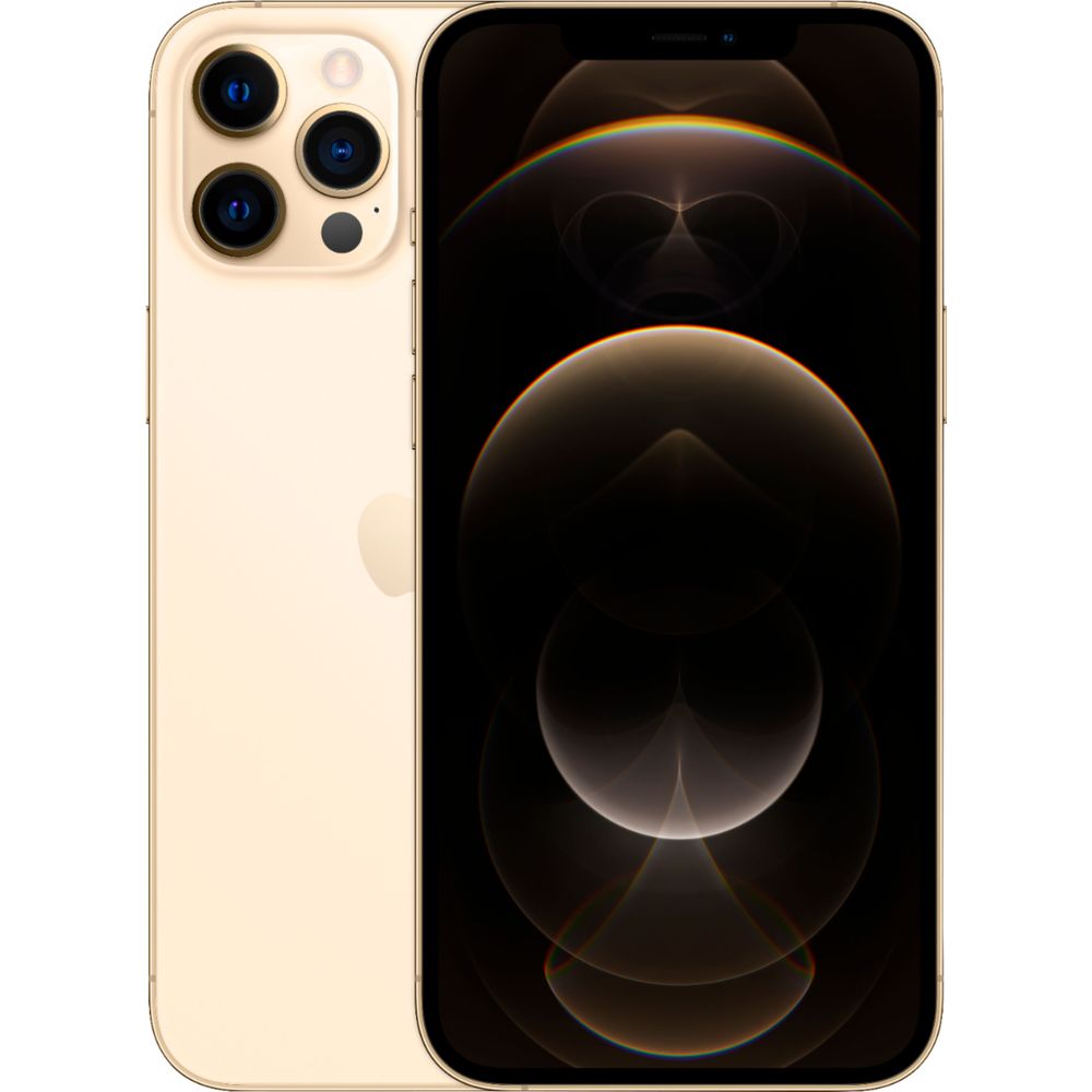 Apple iPhone 12 Pro Max 512GB Gold Unlocked Smartphone - MGCR3LL/A - Perfect for Business, Travel & High-End Photography
