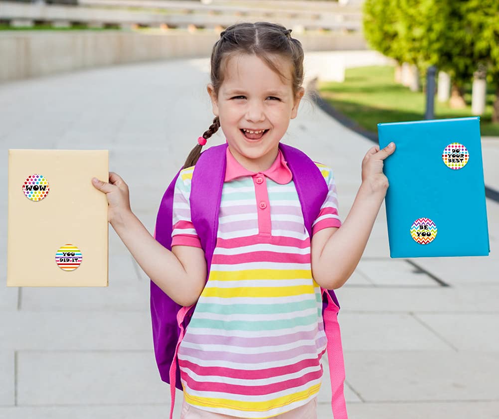 SICOHOME Teacher Reward Stickers - 23 Sheets for Classroom & Kids Motivation