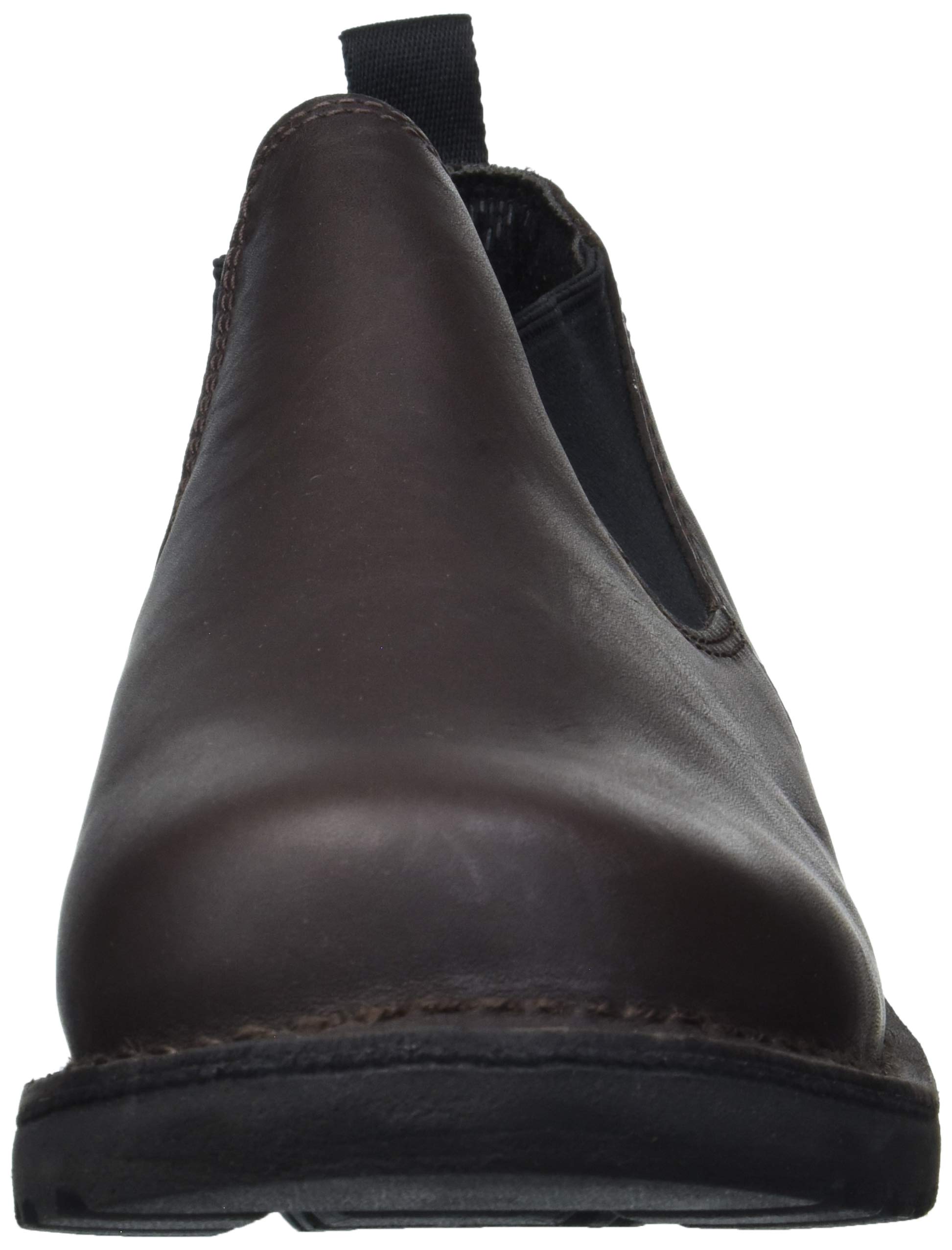 Danner 3” Romeo Men's Slip-On Work Boots - Full-Grain Leather, Breathable Mesh Lining, Oil & EH Resistant Outsole for Construction, Landscaping & Outdoor Work