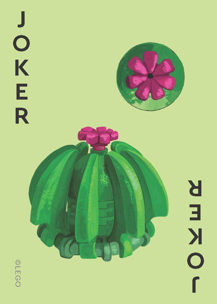 LEGO® Botanical Playing Cards – Beautiful Floral Design Deck for Card Games, Collectors & Gifts | Perfect for Poker, Magic Tricks, Family Game Nights & LEGO® Fans