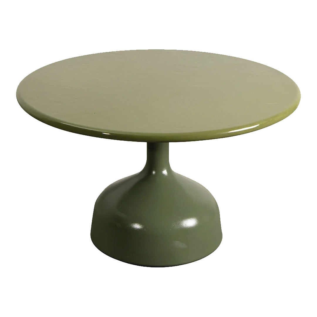 Modern Round Coffee Table with Glass Top - Large Size for Living Room, Lounge & Office Decor