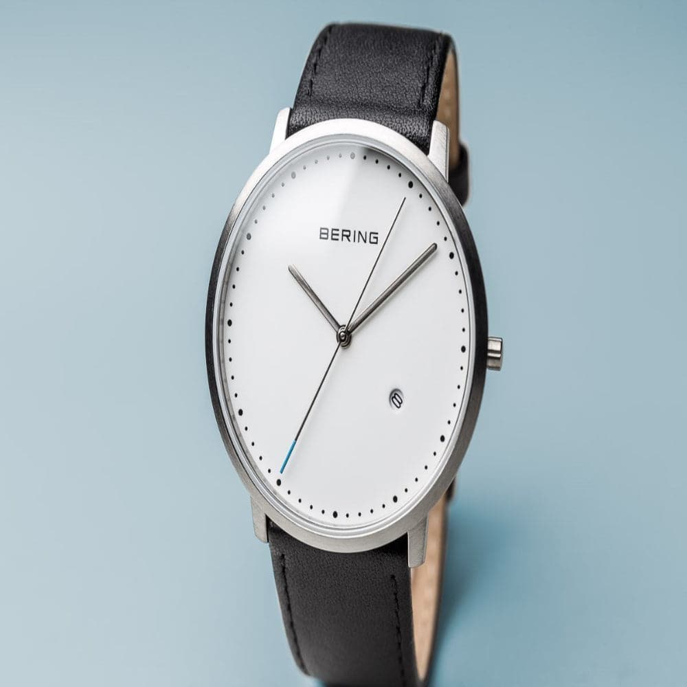 BERING 11139 404 Classic Men's Watch - Waterproof Stainless Steel Analog Wristwatch for Business, Casual & Outdoor Activities