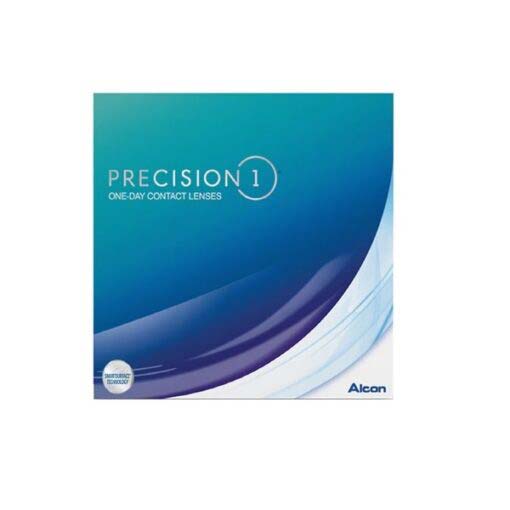 Precision1 Daily Disposable Contact Lenses (90 Pack) – Comfortable & Clear Vision for All-Day Wear – Perfect for Work, Sports, and Travel