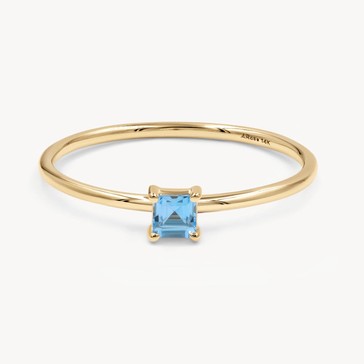 Birthstone Ring - Personalized Sterling Silver Birthstone Jewelry for Women | Perfect Gift for Birthday, Anniversary & Mother's Day | Elegant Everyday Wear & Special Occasions