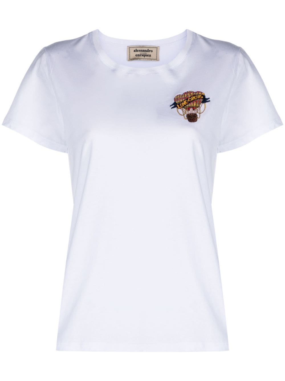 Alessandro Enriquez Men's White T-Shirts & Polo Shirts - Casual & Business Wear for Everyday Comfort