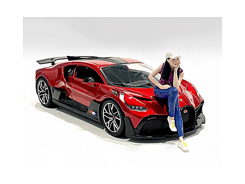 1/18 Scale Girls Night Out Kris Figurine for Diecast Model Cars - Perfect for Diorama Displays & Collectible Scenes by American Diorama