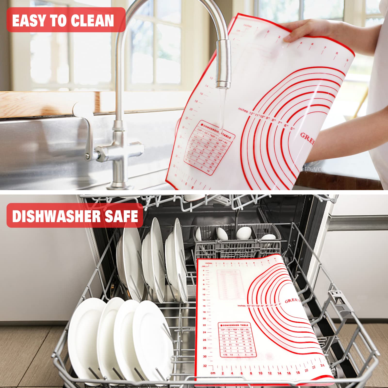 Extra Thick Large Silicone Baking Mat - 16