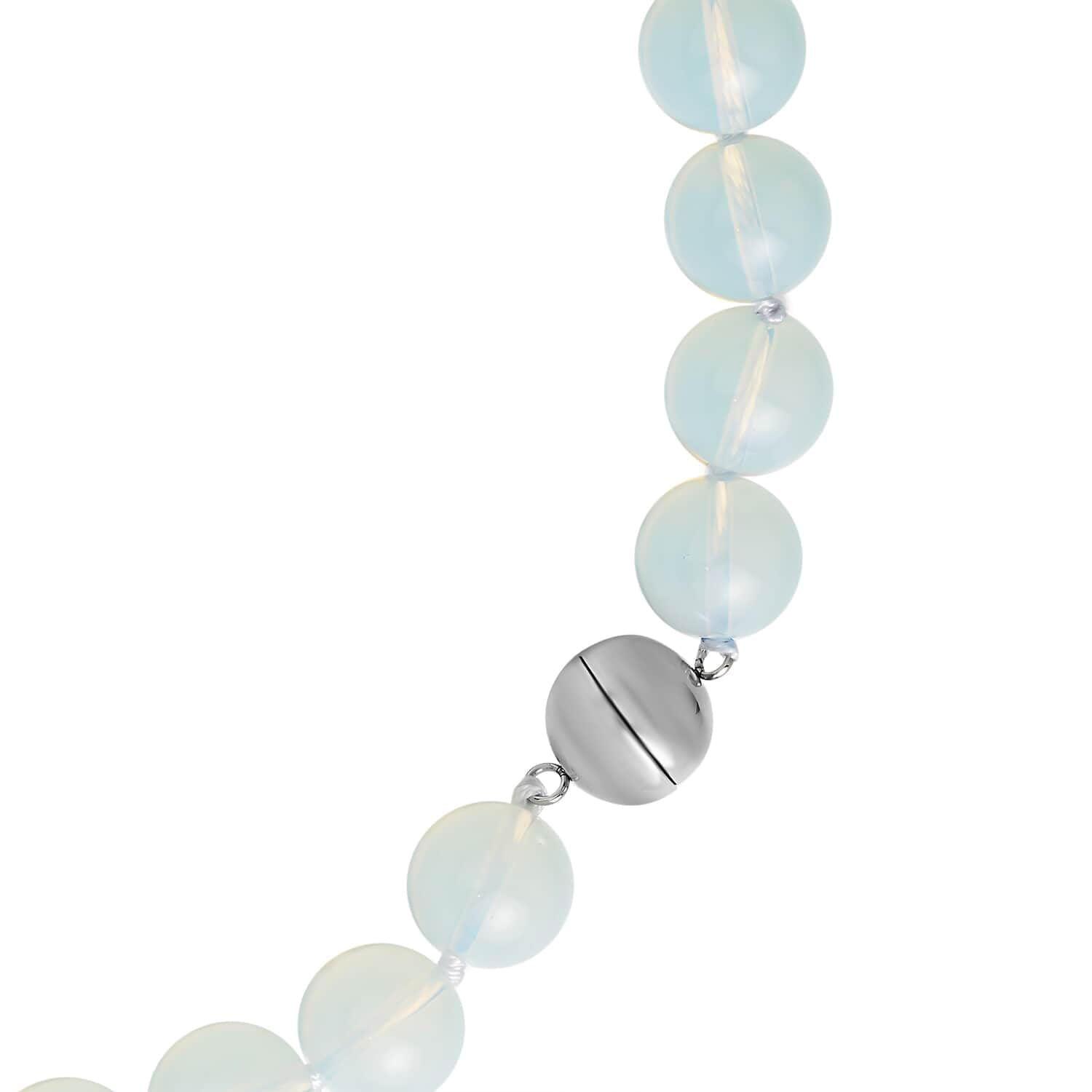 Opalite Beaded Necklace for Women - 18