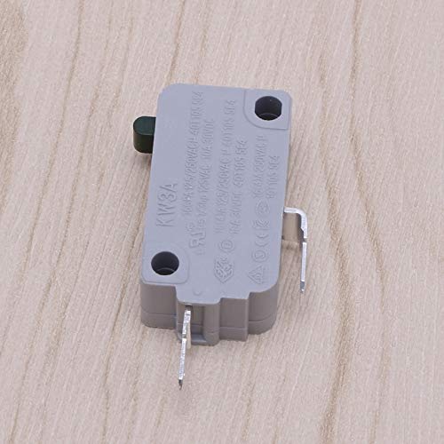 1Pc 5E4 10T105 Microwave Oven Door Micro Switch Normally Close KW3A Replacement Part - Perfect for Microwave Repair & DIY Home Appliance Maintenance