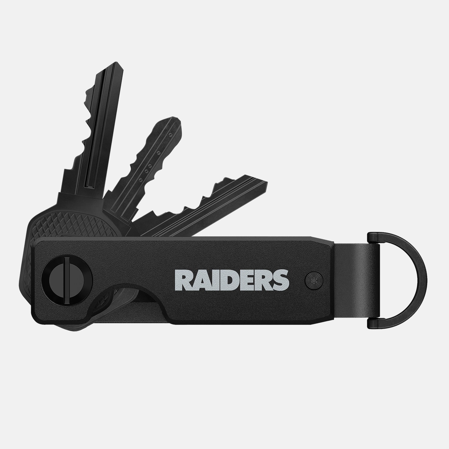 Ridge KeyCase for Las Vegas Raiders - Premium RFID Blocking Key Holder for NFL Fans - Perfect for Game Day, Travel & Everyday Use
