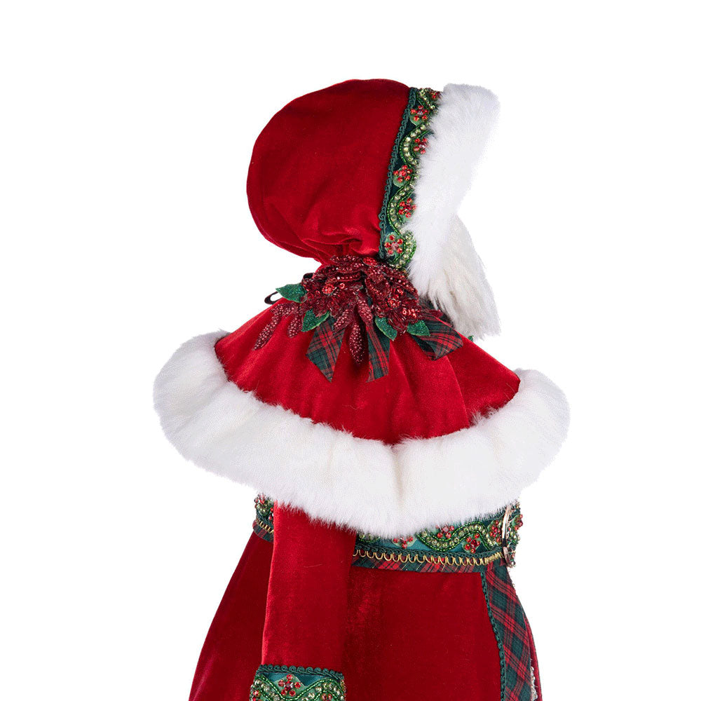 Christopher Magic Santa Doll by Katherine's Collection - Festive Holiday Decoration & Christmas Gift for Kids & Collectors