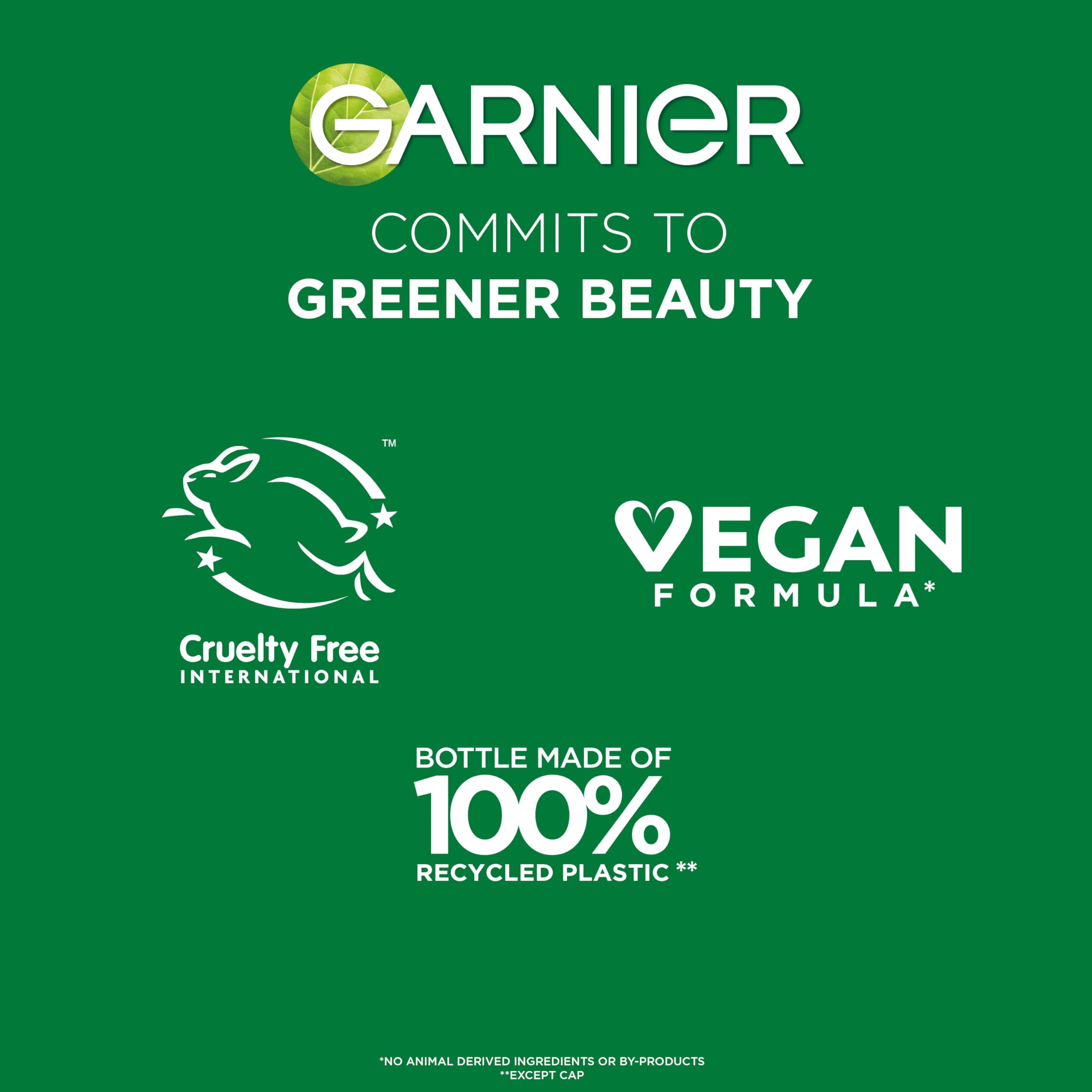 Garnier Fructis Sleek & Shine Shampoo & Conditioner Set for Frizzy Dry Hair - 22oz Shampoo + 21oz Conditioner with Plant Keratin & Argan Oil - Hydrating Hair Care Duo for Smooth Shiny Locks - Perfect for Daily Use at Home or Travel