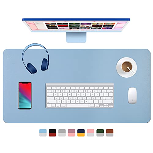 Premium Dual-Sided Leather Desk Pad (31.5