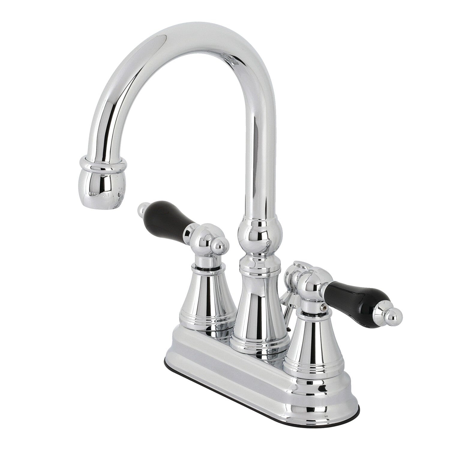 Duchess Double Handle 3-Hole Deck Mount 4-Inch Centerset Bathroom Faucet with Brass Pop-Up Drain - Perfect for Modern Bathroom Vanities and Sink Upgrades