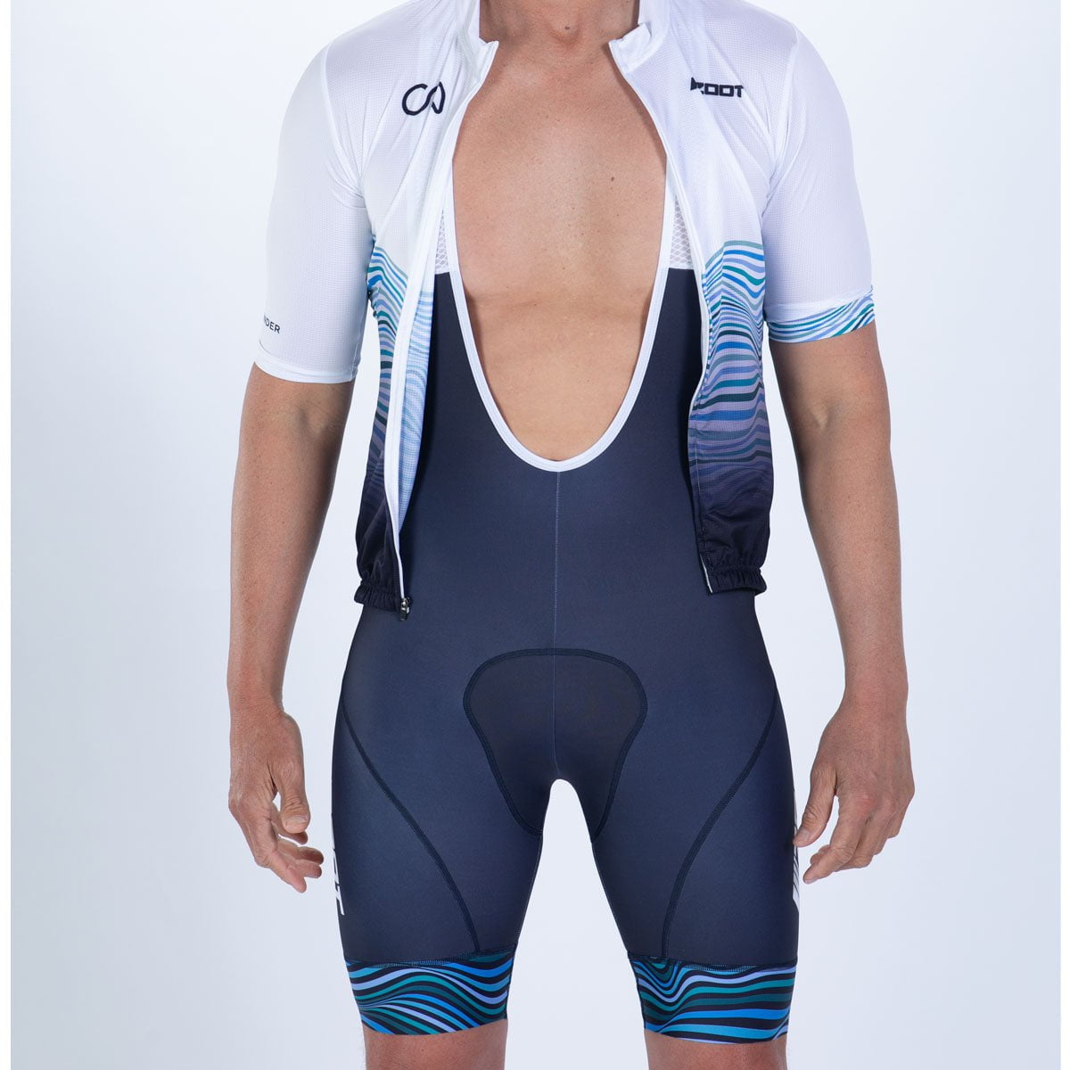 Men's High-Performance Cycling Bib Shorts - Crowie Edition | Breathable & Comfortable for Long Rides & Competitions
