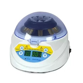 Mini-10K+ Medical Laboratory Centrifuge - JK-MINI-10KS, 3000~10000 RPM, 1000~7500g, LED Display with Timer - Ideal for Blood Sample Separation, DNA/RNA Extraction, and Clinical Diagnostics