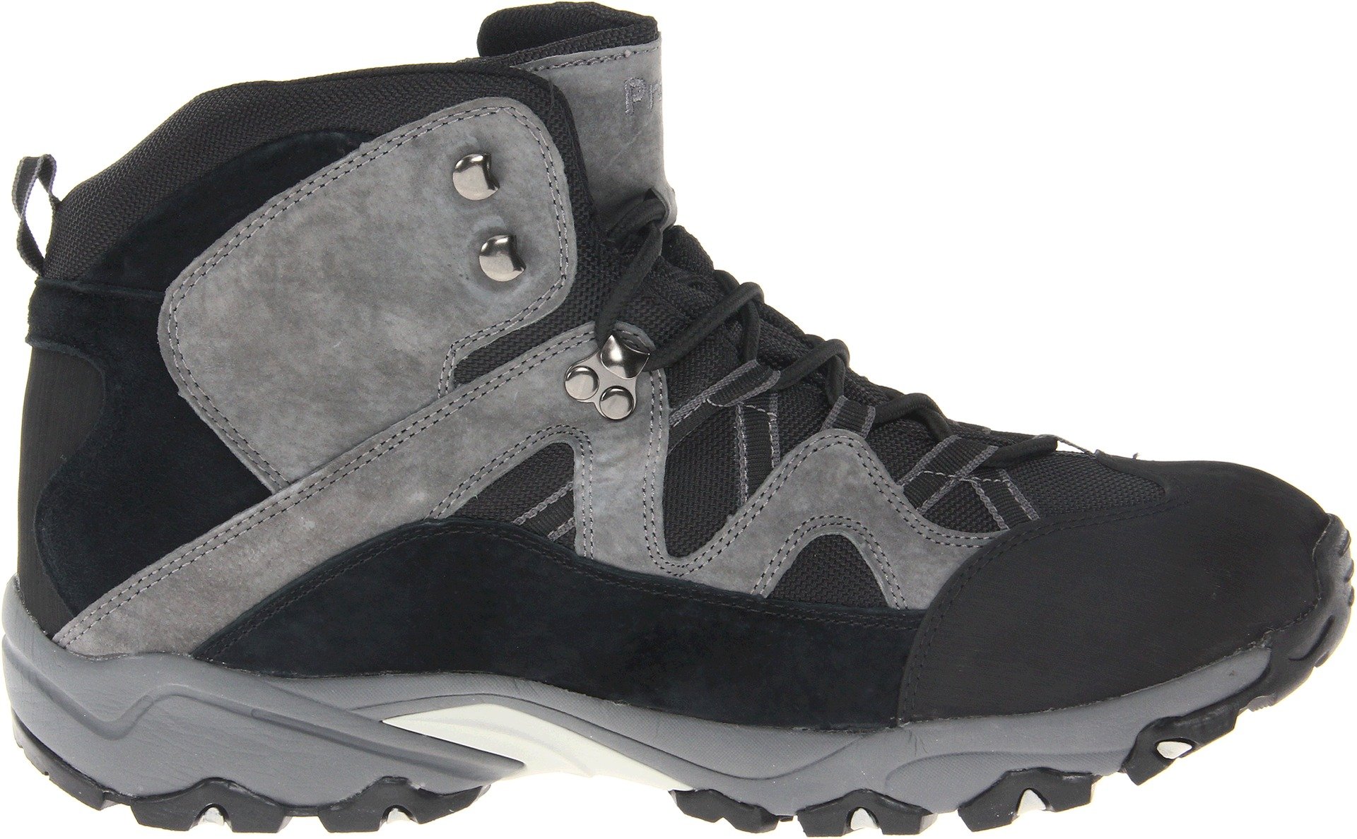 Propet Men's Eiger Mid Waterproof Hiking Boots - Lightweight Outdoor Trekking Shoes for Trail Walking & Camping Adventures