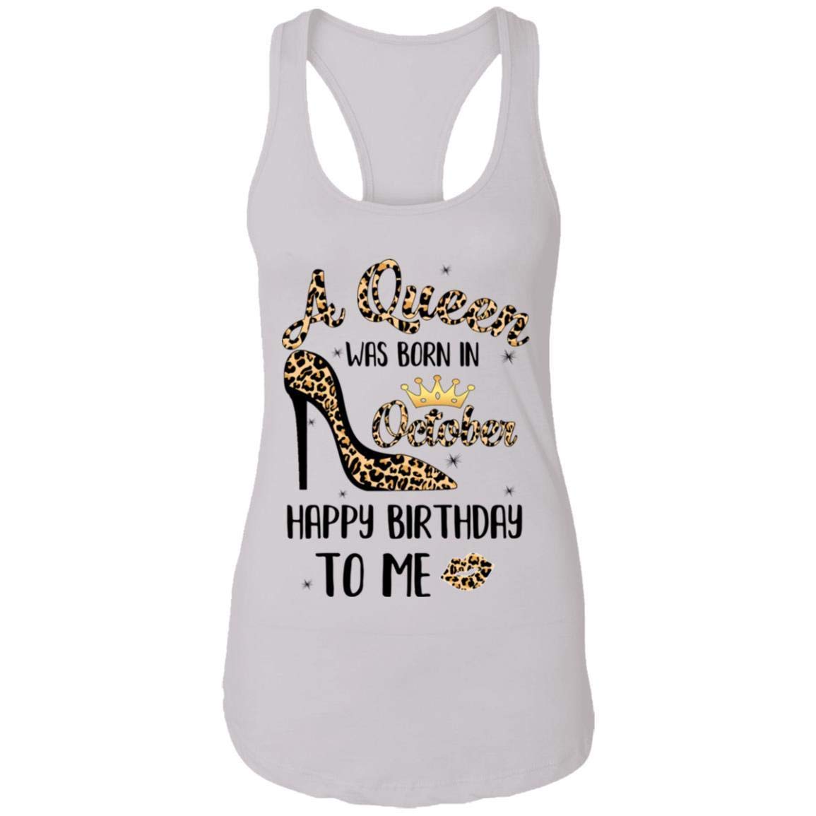 October Birthday Gift for Women - Leopard Print High Heels & Racerback Tank Top Set | Cute Fall Outfit for Parties, Date Night & Special Occasions
