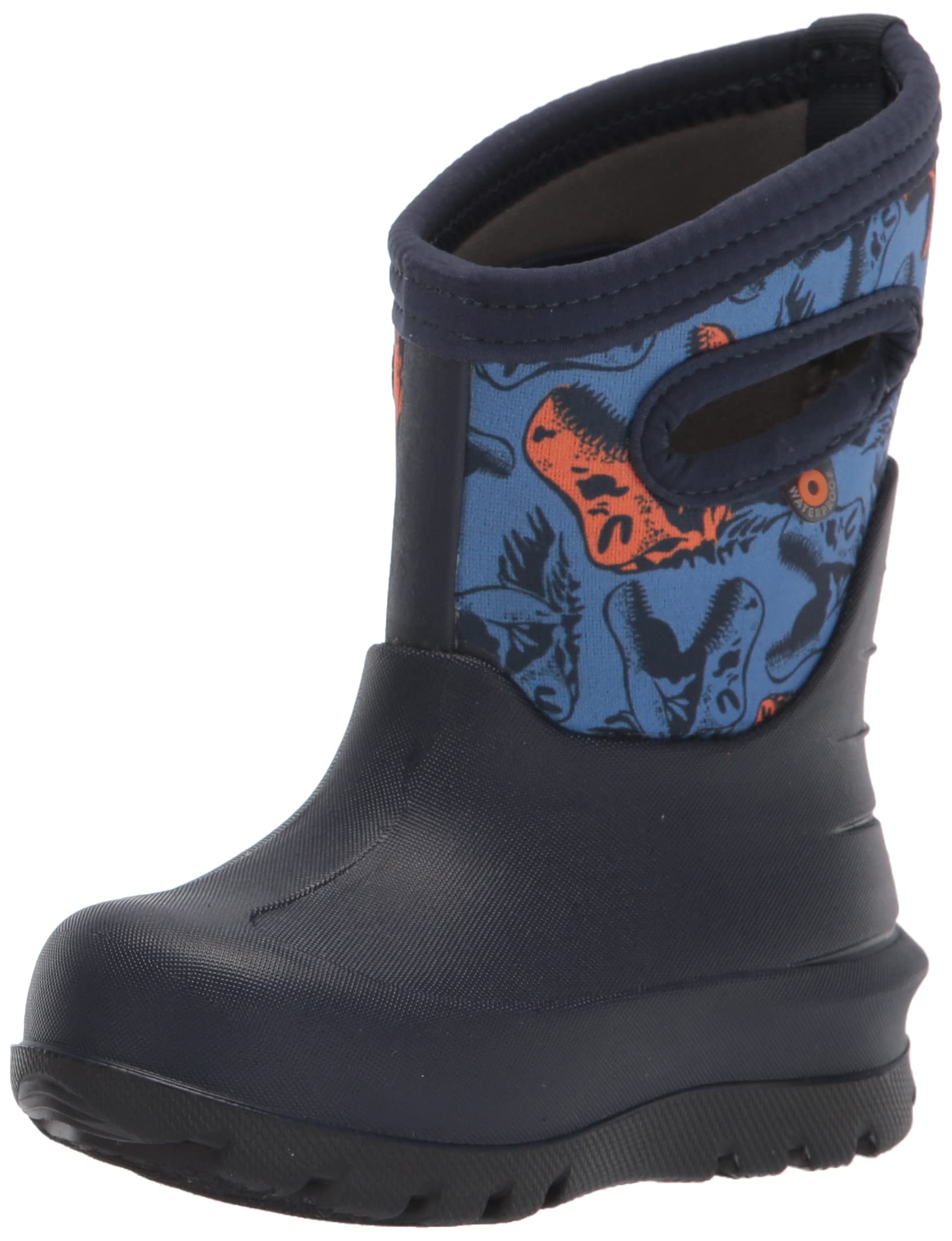 BOGS Unisex-Child Neo Classic Waterproof Rain Boots for Kids - Perfect for Puddles, Muddy Play & Outdoor Adventures