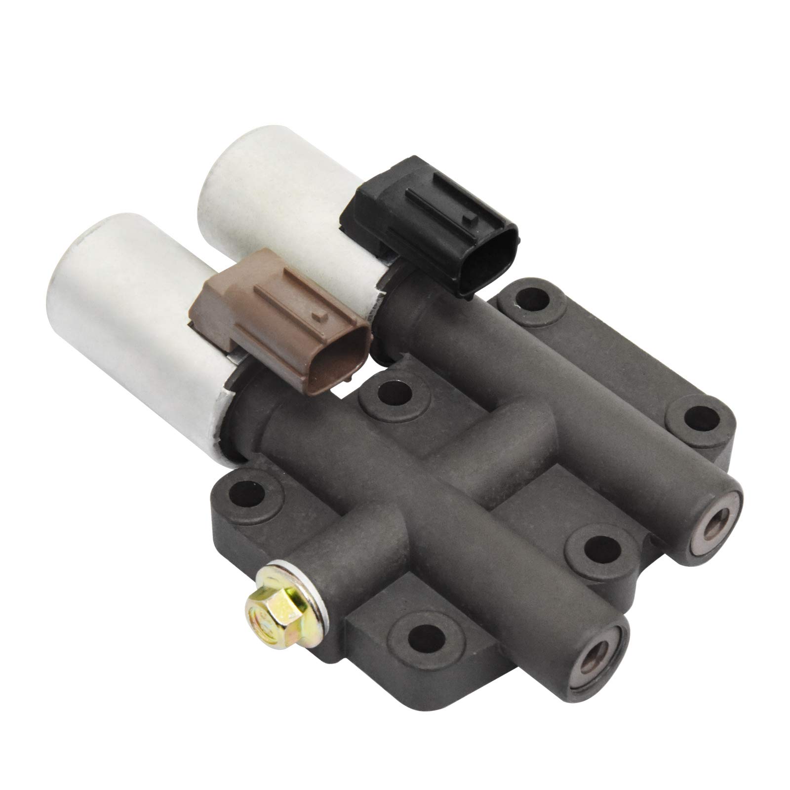 Honda Acura Transmission Dual Linear Shift Solenoid with Gasket 28250-RDK-014 - Compatible with Accord, Odyssey, Pilot, Ridgeline - Smooth Gear Shifting for Better Driving Performance