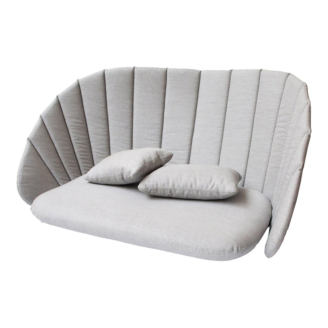 Peacock Wing 2-Seater Sofa Cushion Set - Soft & Comfortable Seat Covers for Living Room, Lounge, and Patio Furniture