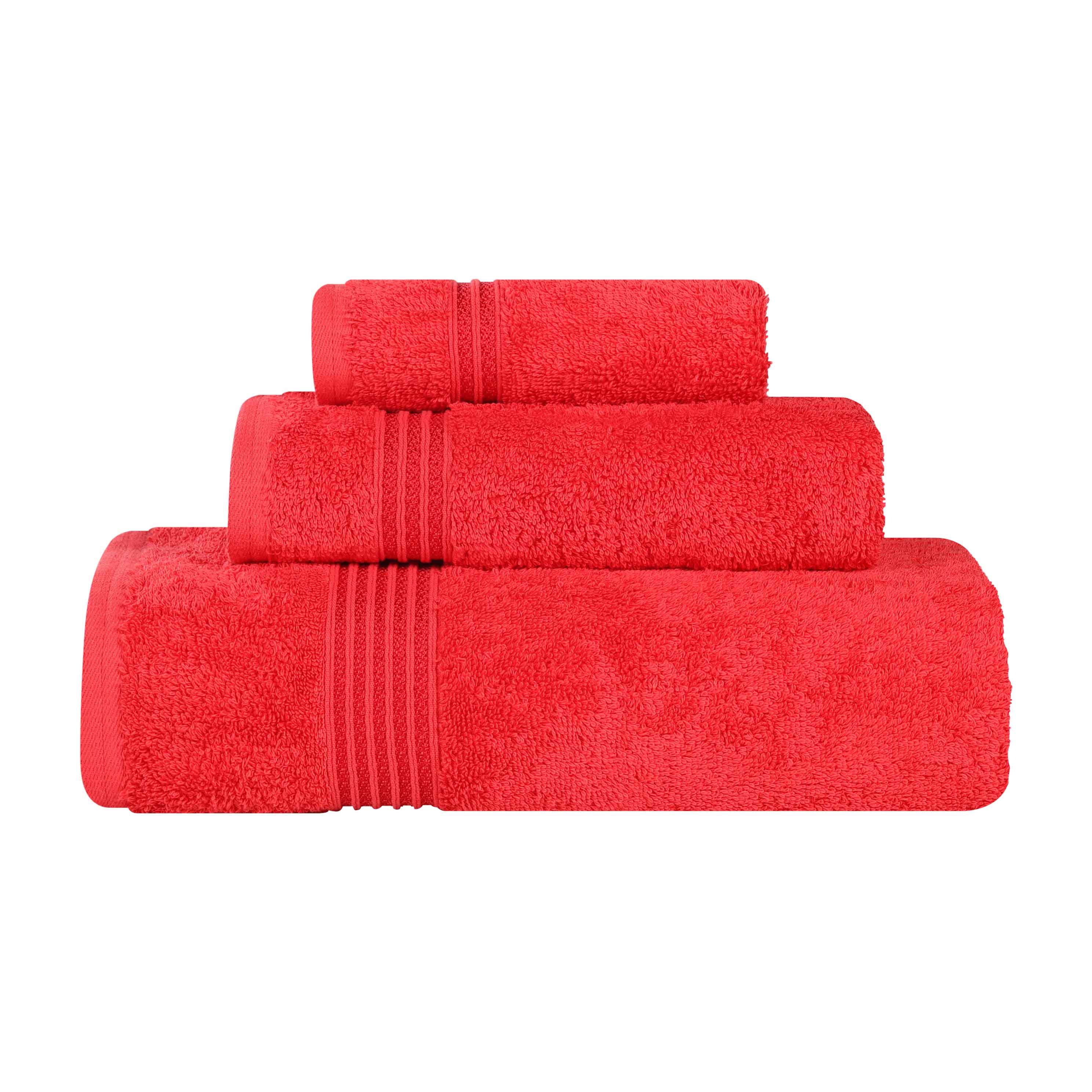 Premium Egyptian Cotton 3-Piece Towel Set - Ultra Soft, Highly Absorbent Bath Towels for Spa, Bathroom & Luxury Home Use