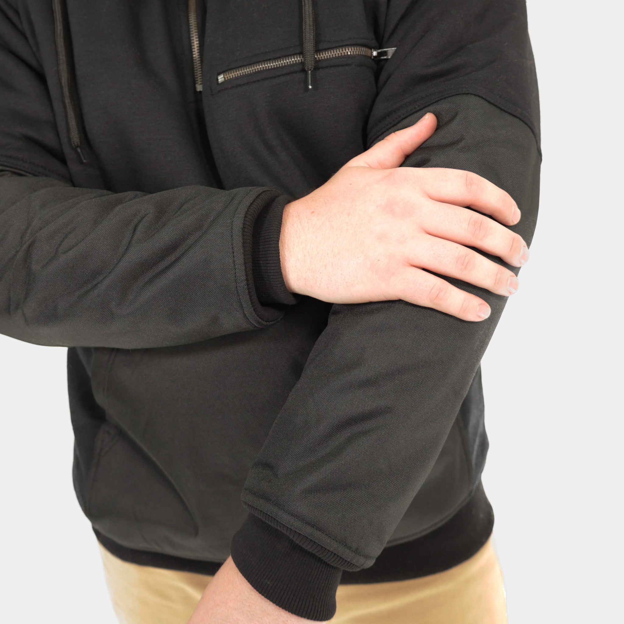 Peak Pro Quarter Zip Hoodie for Men & Women - Lightweight Fleece Pullover with Zipper - Perfect for Hiking, Running & Outdoor Activities